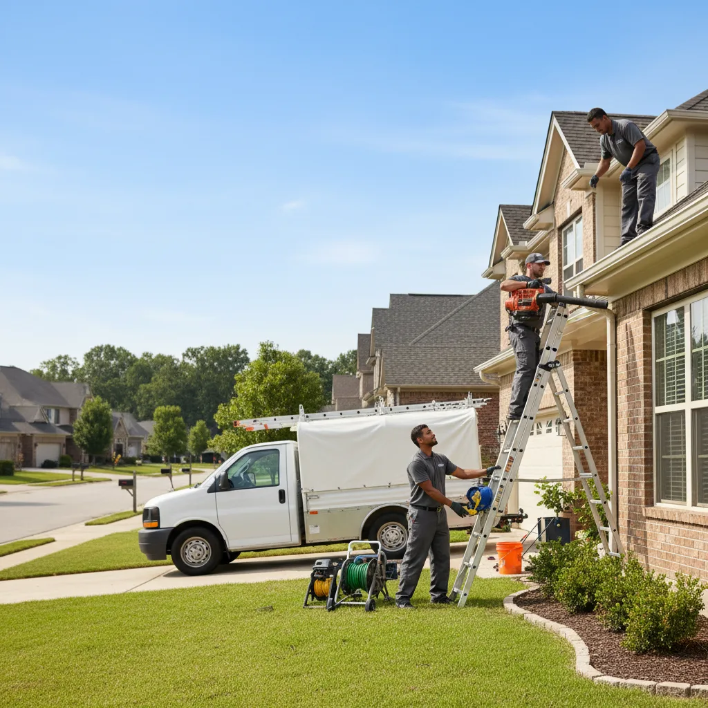 Home Gutter Service in Simonton, TX near me